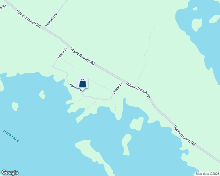 map of restaurants, bars, coffee shops, grocery stores, and more near 16 Spruce Drive in New Germany