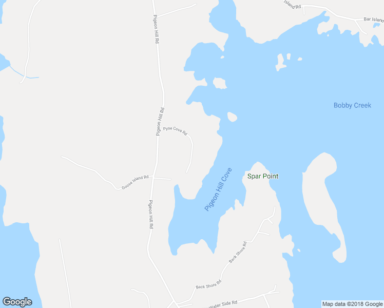 map of restaurants, bars, coffee shops, grocery stores, and more near Pyne Cove Road in Steuben