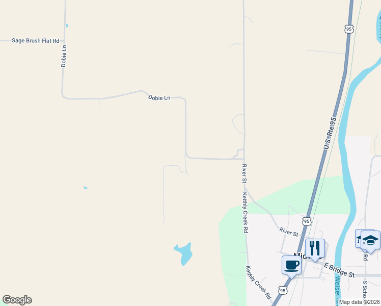 map of restaurants, bars, coffee shops, grocery stores, and more near 2248 Waite Road in Midvale