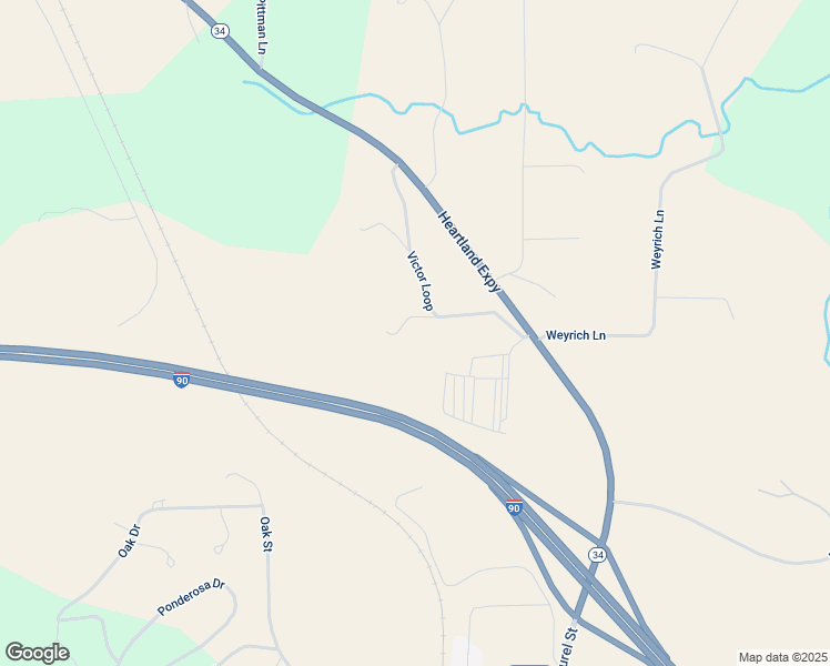 map of restaurants, bars, coffee shops, grocery stores, and more near 12077 Rose Loop in Whitewood