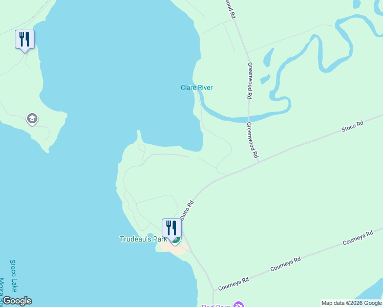 map of restaurants, bars, coffee shops, grocery stores, and more near 17 A Hughes Lane in Tweed