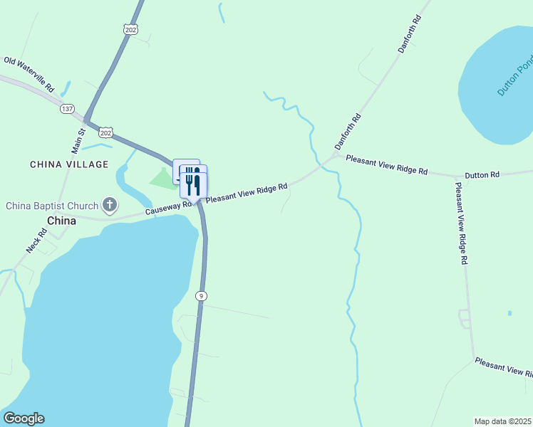 map of restaurants, bars, coffee shops, grocery stores, and more near 33 Pleasant View Ridge Road in China