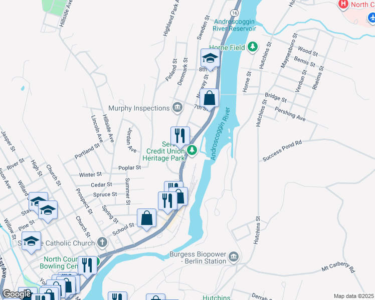 1041 Main Street, Berlin NH Walk Score
