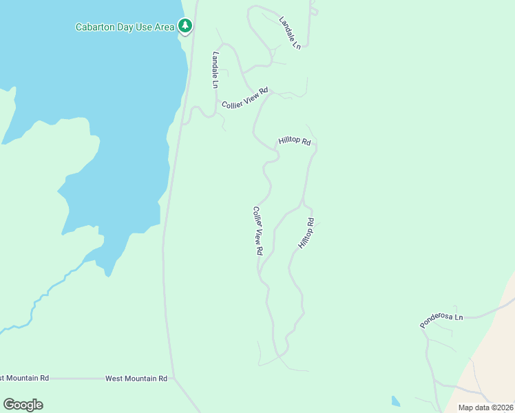 map of restaurants, bars, coffee shops, grocery stores, and more near Collier View Road in Cascade