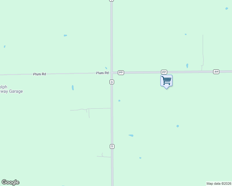 map of restaurants, bars, coffee shops, grocery stores, and more near 6460 County Road O in Rudolph