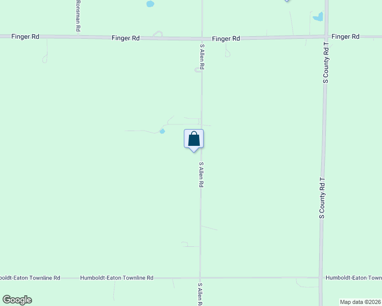 map of restaurants, bars, coffee shops, grocery stores, and more near 1110 South Allen Road in Green Bay