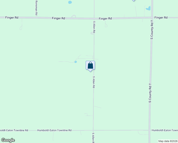 map of restaurants, bars, coffee shops, grocery stores, and more near 1110 South Allen Road in Green Bay