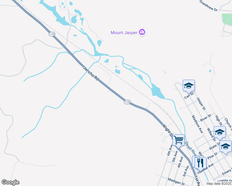 map of restaurants, bars, coffee shops, grocery stores, and more near 2-74 Jericho Rd in Berlin