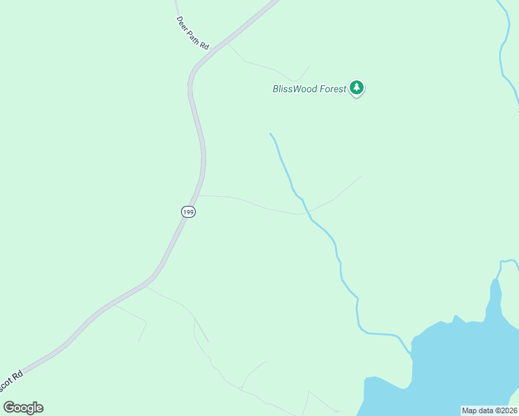 map of restaurants, bars, coffee shops, grocery stores, and more near 34 McCaslin Road in Penobscot