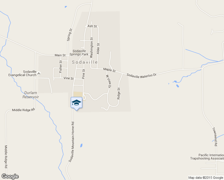 map of restaurants, bars, coffee shops, grocery stores, and more near 30593 West View Drive in Lebanon