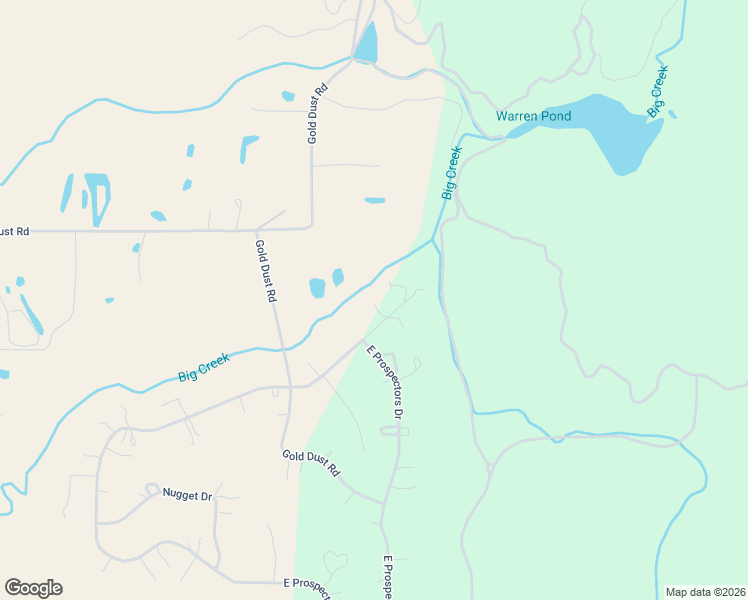 map of restaurants, bars, coffee shops, grocery stores, and more near 25 Miners Court in Cascade