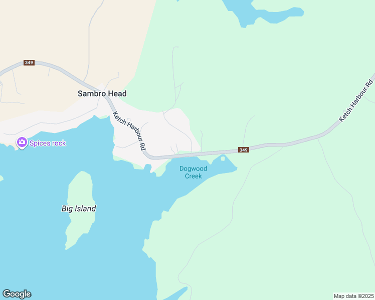 map of restaurants, bars, coffee shops, grocery stores, and more near 1397 Ketch Harbour Road in Sambro Head