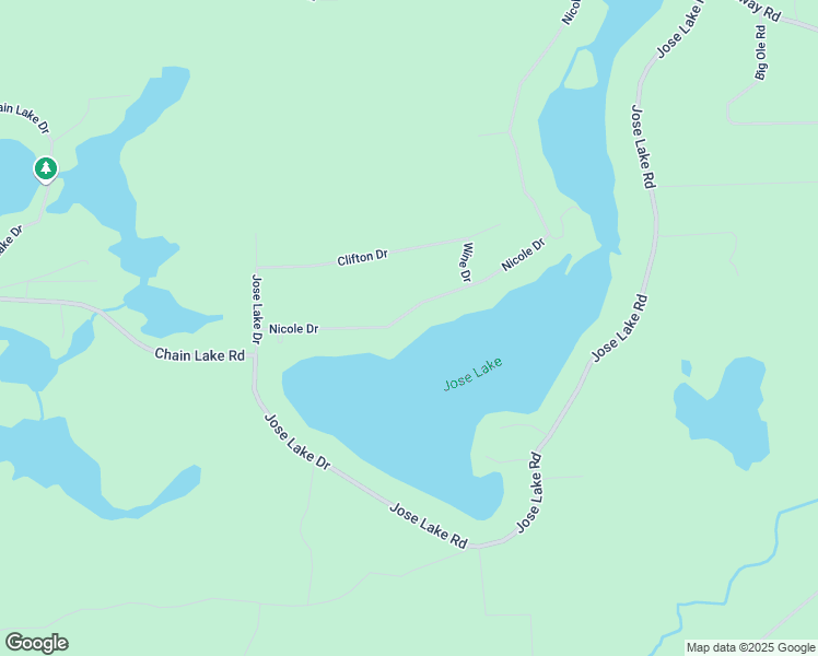 map of restaurants, bars, coffee shops, grocery stores, and more near 7705-7729 Nicole Drive in South Branch