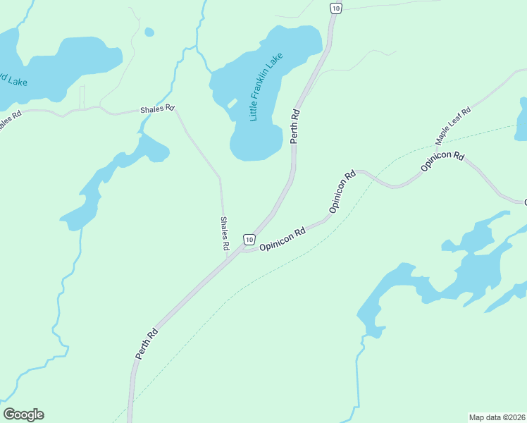 map of restaurants, bars, coffee shops, grocery stores, and more near 6199 South Frontenac 10 in Perth Road