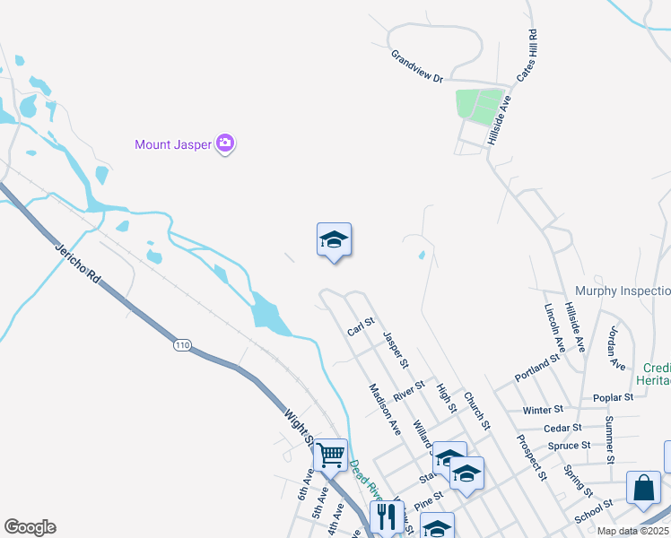 map of restaurants, bars, coffee shops, grocery stores, and more near 550 Willard Street in Berlin