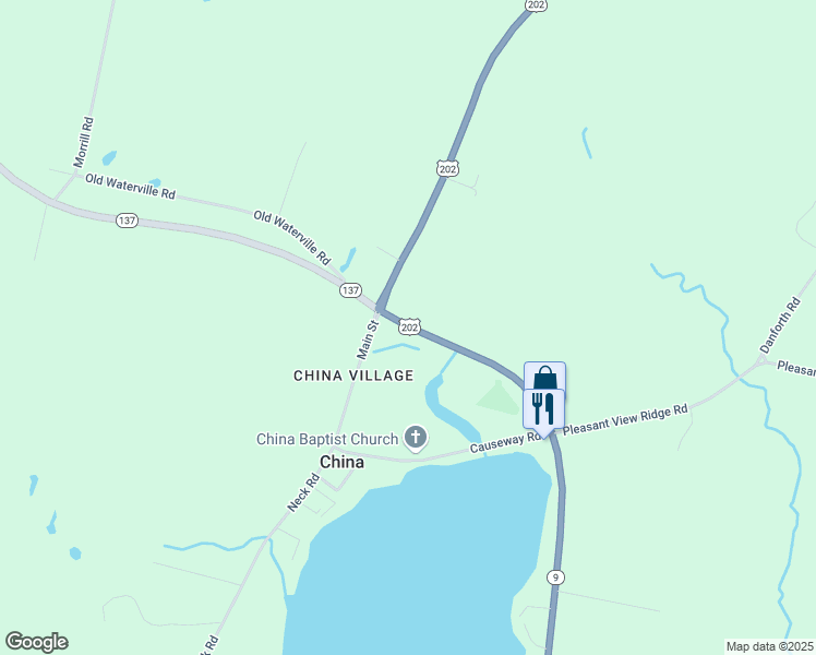 map of restaurants, bars, coffee shops, grocery stores, and more near State Route 9 in China