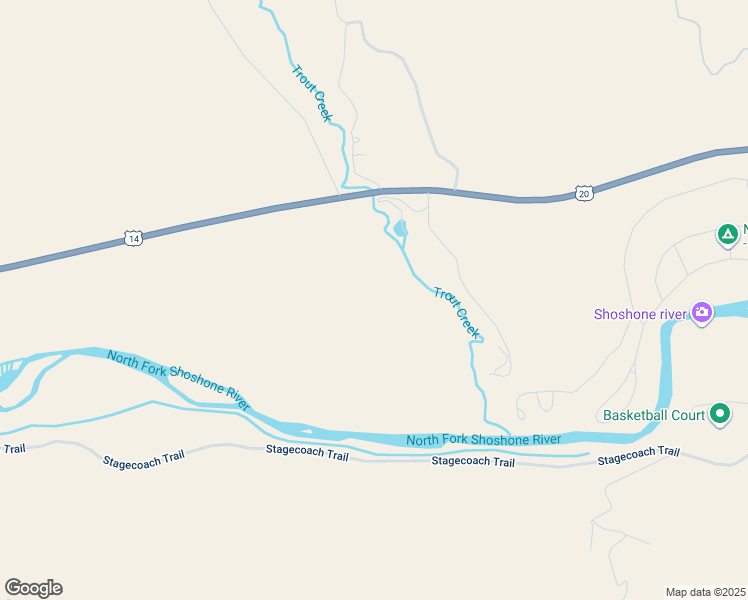 map of restaurants, bars, coffee shops, grocery stores, and more near in Wapiti