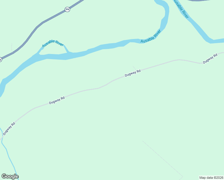 map of restaurants, bars, coffee shops, grocery stores, and more near 468 Dugway Road in Keeseville