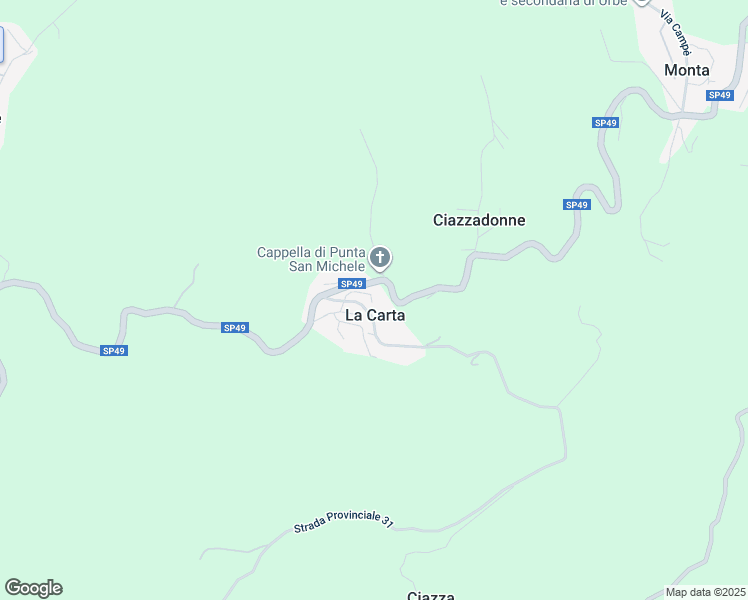 map of restaurants, bars, coffee shops, grocery stores, and more near 11 SP49 in La Carta