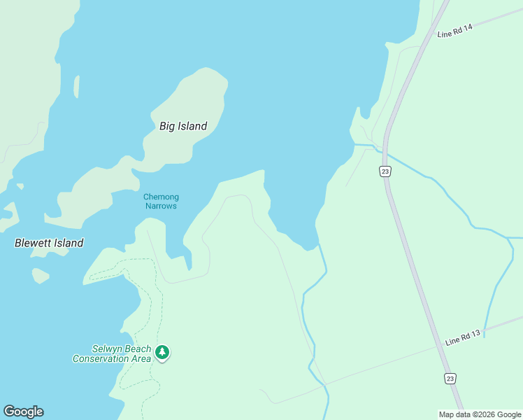 map of restaurants, bars, coffee shops, grocery stores, and more near 2379 Selwyn Bay Lane in Lakefield