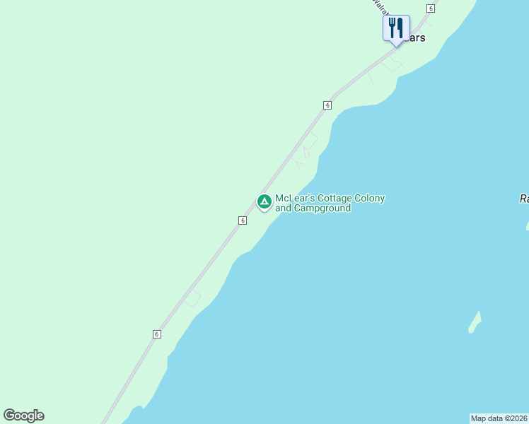 map of restaurants, bars, coffee shops, grocery stores, and more near 2477 County Route 6 in Hammond