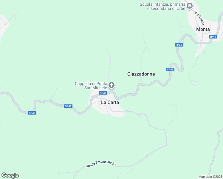 map of restaurants, bars, coffee shops, grocery stores, and more near 11 SP49 in La Carta