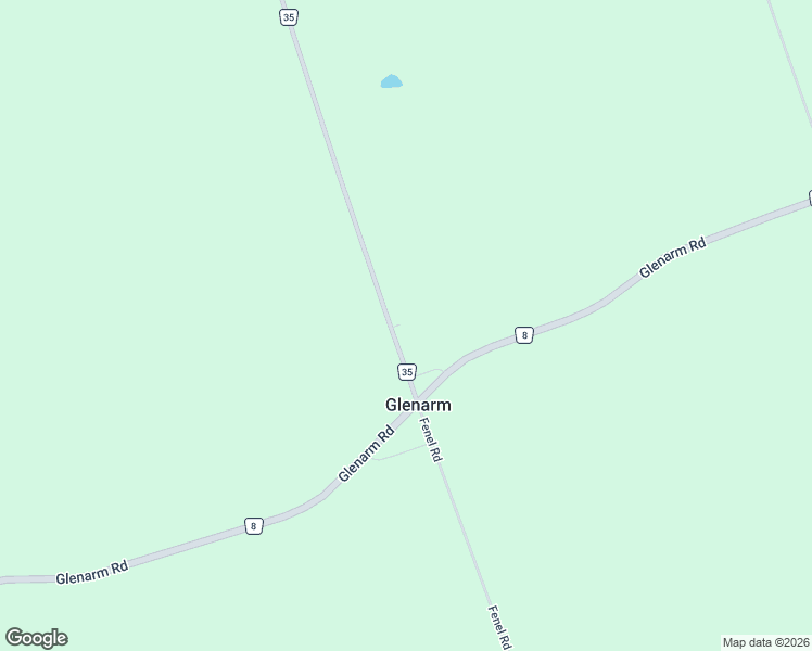 map of restaurants, bars, coffee shops, grocery stores, and more near 528 Fenel Road in Kirkfield