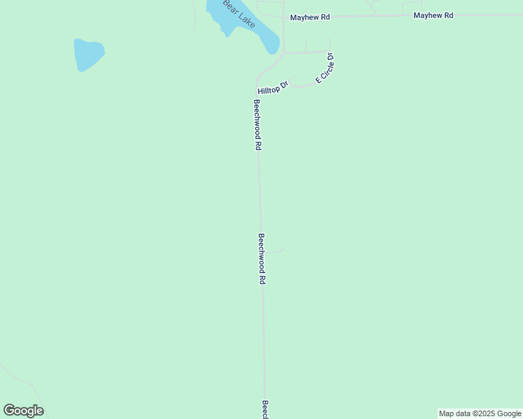 map of restaurants, bars, coffee shops, grocery stores, and more near 5000-5398 Beechwood Road in Rose City