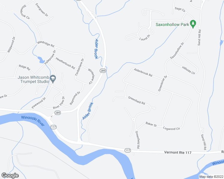 map of restaurants, bars, coffee shops, grocery stores, and more near 38 Alderbrook Road in Essex