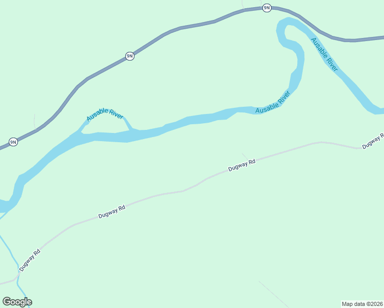 map of restaurants, bars, coffee shops, grocery stores, and more near 374 Dugway Road in Keeseville