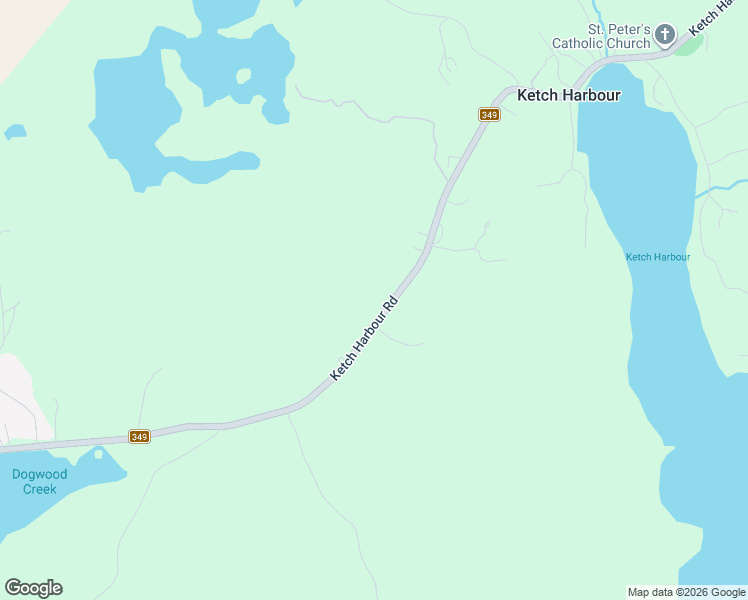 map of restaurants, bars, coffee shops, grocery stores, and more near 1249 Ketch Harbour Road in Ketch Harbour
