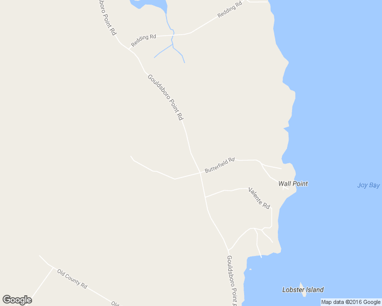 map of restaurants, bars, coffee shops, grocery stores, and more near Gouldsboro Point Road in Gouldsboro