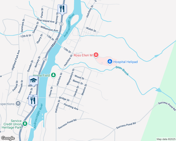 map of restaurants, bars, coffee shops, grocery stores, and more near 100 Verdun Street in Berlin