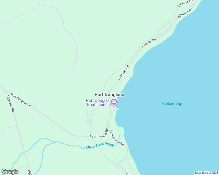 map of restaurants, bars, coffee shops, grocery stores, and more near 1-21 Schuyler Road in Keeseville