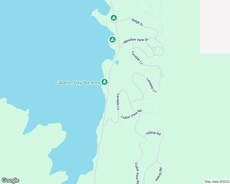 map of restaurants, bars, coffee shops, grocery stores, and more near 433 Hartley Road in Cascade