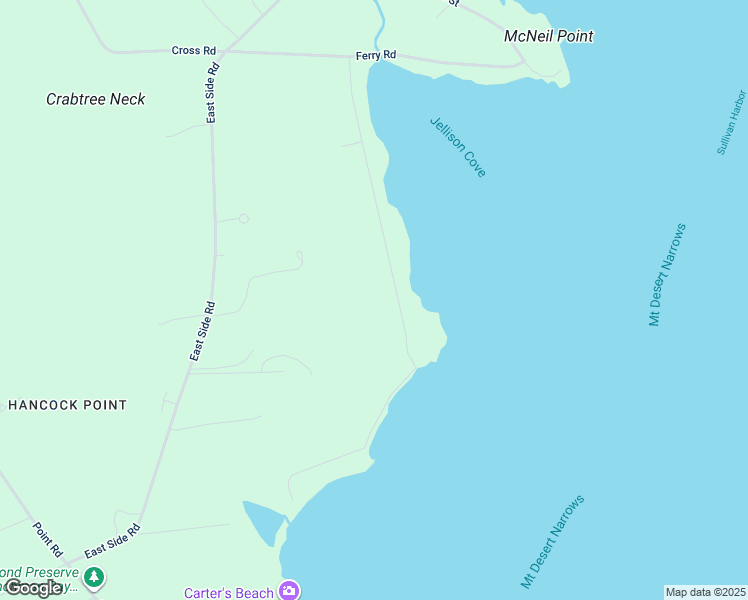map of restaurants, bars, coffee shops, grocery stores, and more near 111 Jellison Cove Road in Hancock