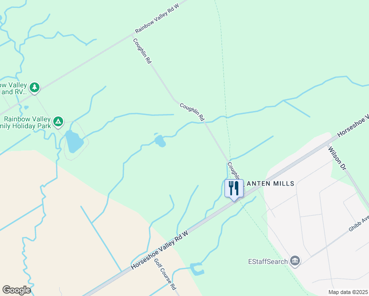 map of restaurants, bars, coffee shops, grocery stores, and more near 1084 Coughlin Road in Minesing