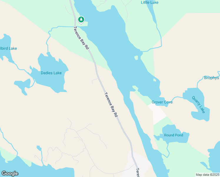 map of restaurants, bars, coffee shops, grocery stores, and more near 1220 Terence Bay Road in Terence Bay