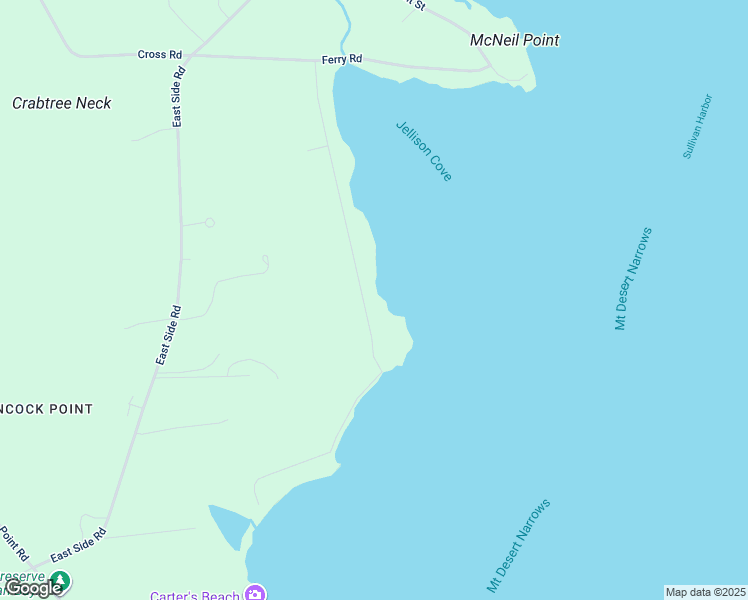 map of restaurants, bars, coffee shops, grocery stores, and more near 111 Jellison Cove Road in Hancock