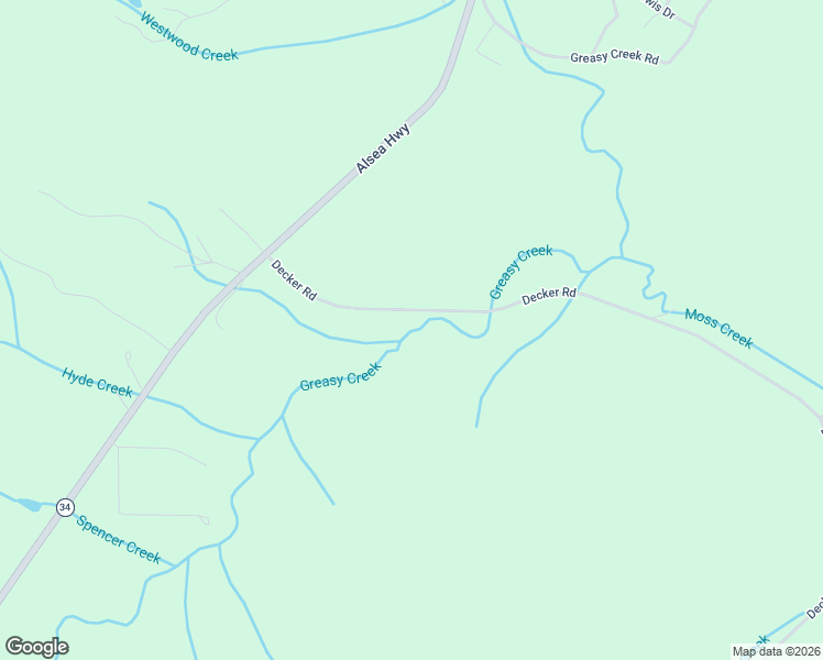 map of restaurants, bars, coffee shops, grocery stores, and more near 23200 Decker Road in Philomath