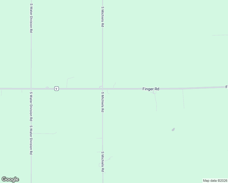 map of restaurants, bars, coffee shops, grocery stores, and more near 5530 Finger Road in Green Bay