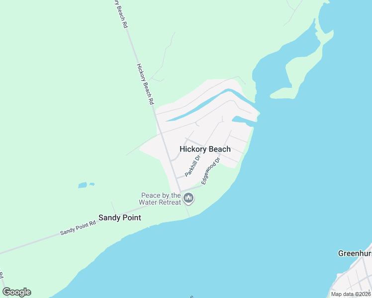 map of restaurants, bars, coffee shops, grocery stores, and more near 14 Oakwood Drive in Kawartha Lakes