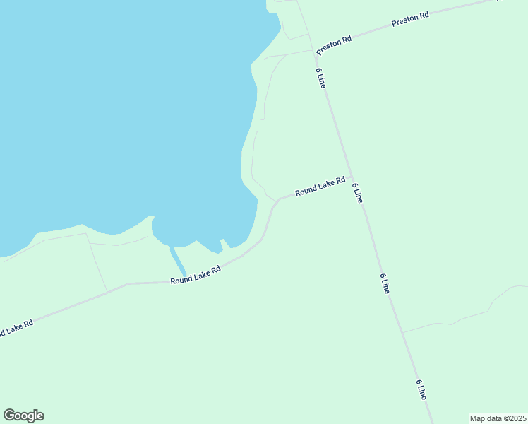 map of restaurants, bars, coffee shops, grocery stores, and more near 680 Round Lake Road in Havelock