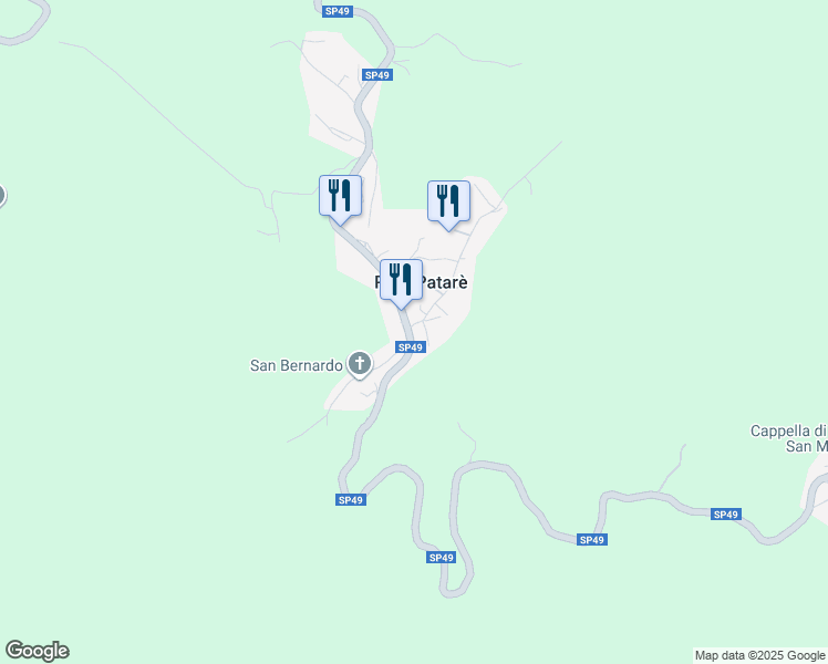 map of restaurants, bars, coffee shops, grocery stores, and more near 35 SP49 in Palo-pataré
