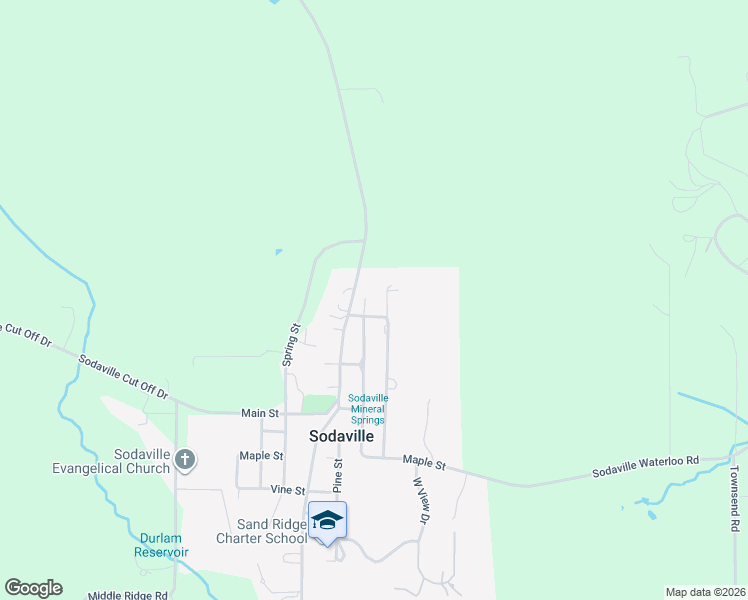 map of restaurants, bars, coffee shops, grocery stores, and more near 30853 Washington Street in Lebanon