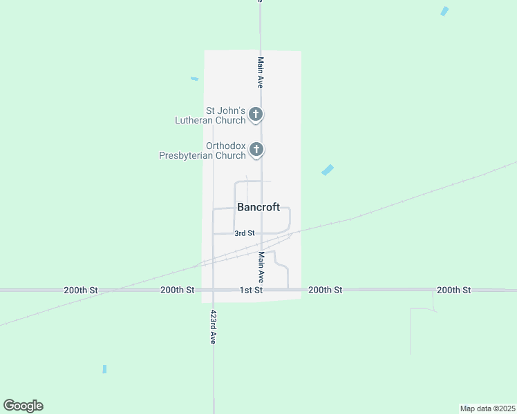 map of restaurants, bars, coffee shops, grocery stores, and more near in Bancroft