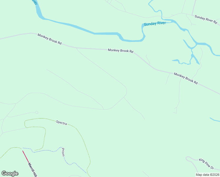 map of restaurants, bars, coffee shops, grocery stores, and more near 119 Monkey Brook Road in Newry