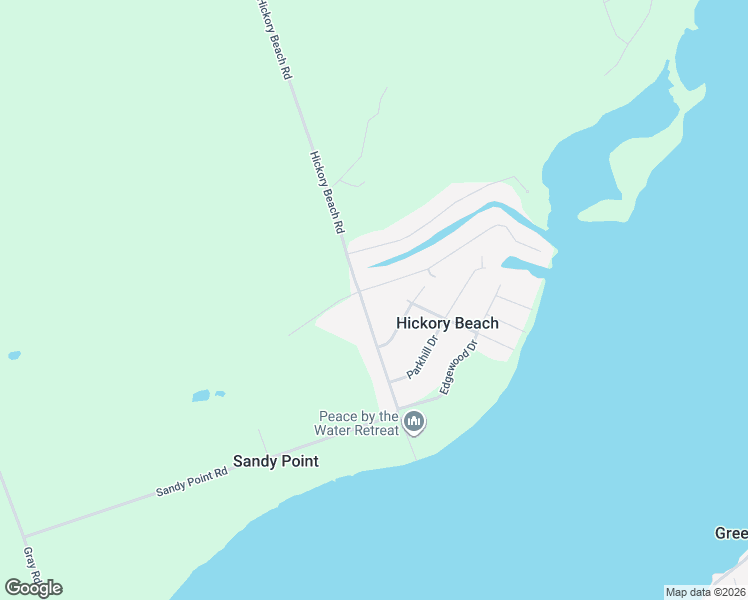 map of restaurants, bars, coffee shops, grocery stores, and more near 14 Oakwood Drive in Kawartha Lakes