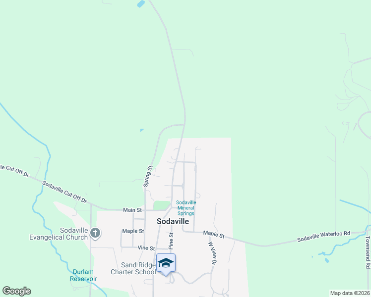 map of restaurants, bars, coffee shops, grocery stores, and more near 30853 Washington Street in Lebanon