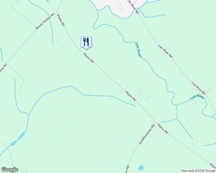 map of restaurants, bars, coffee shops, grocery stores, and more near 130 Plains Road in Jericho